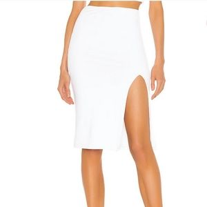 NWT superdown catie fitted midi skirt